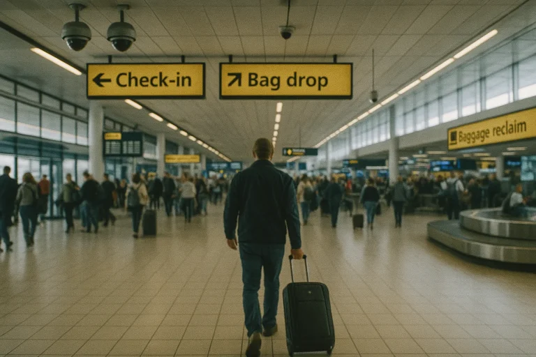 Gatwick Airport Luggage Theft CCTV
