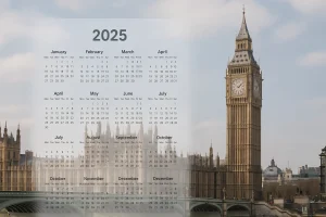2025 UK Calendar