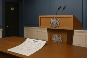 Government press briefing about no extra 2025 bank holidays