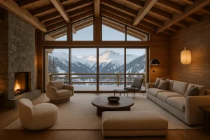 How Does the Chalet Design Blend Alpine Charm with Modern Luxury