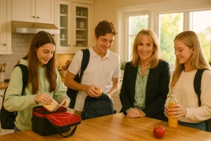 How has Frances Cain influenced her children’s lives