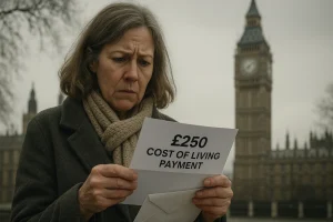Is the UK Government Giving a &pound;250 Cost of Living Payment in December 2025