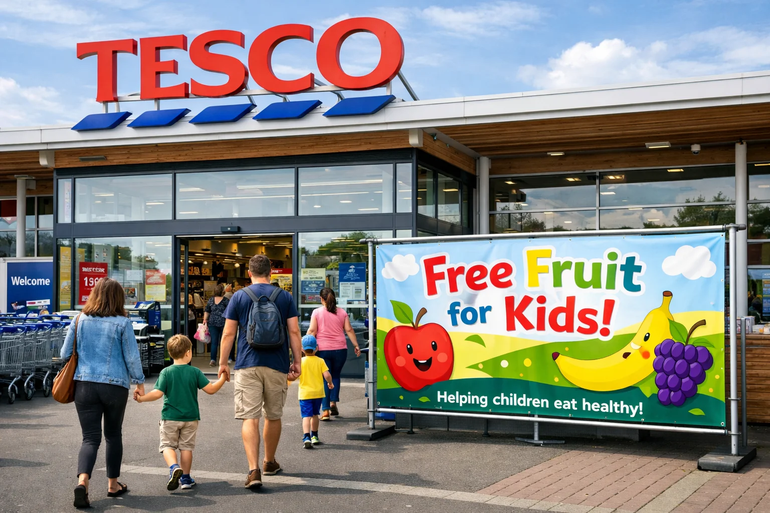 Tesco Free Fruit for Kids