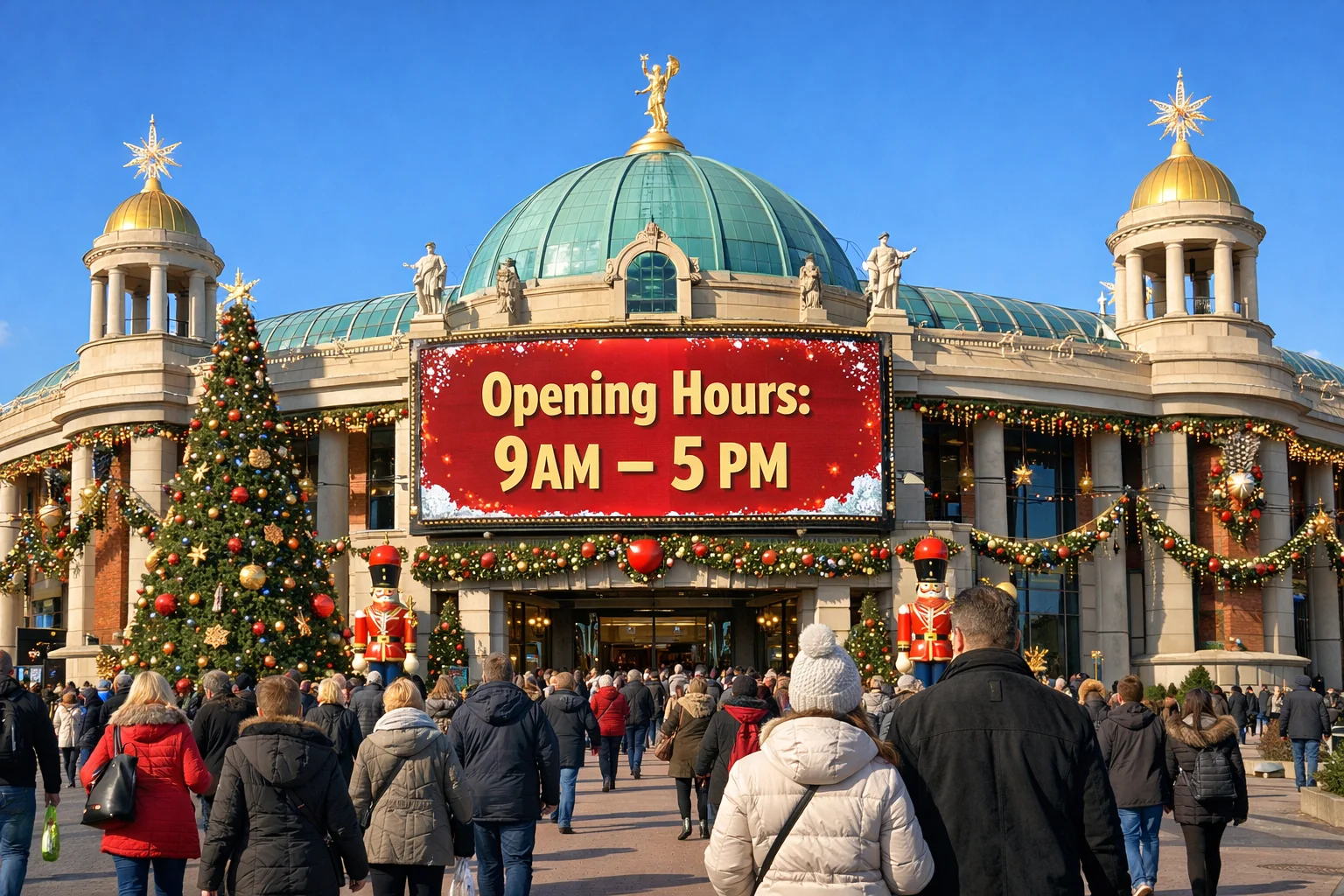 Trafford Centre Opening Times New Year's Eve