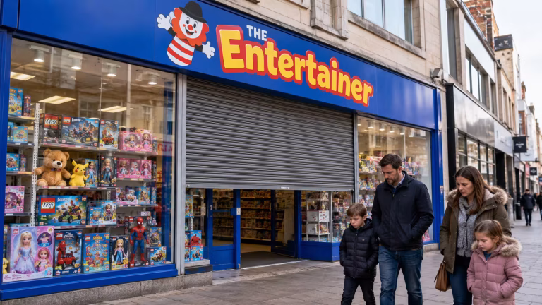 UK Toy Chain Entertainer Store Closure