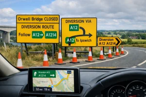 What Are the Best Diversion Routes During Orwell Bridge Closures