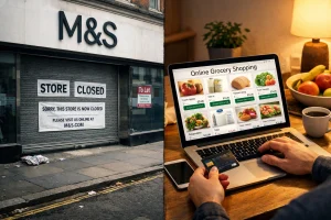 What Role Did Online Shopping and Consumer Habits Play in the Decision