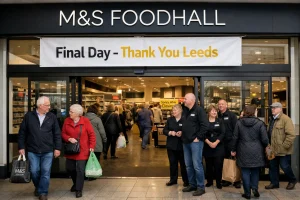 When Did the M&S Foodhall in Leeds Close Its Doors for Good