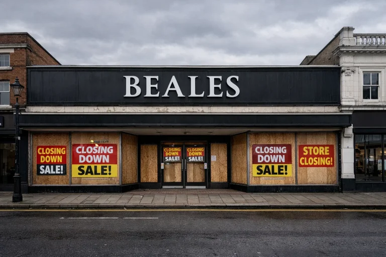 beales department store closure uk