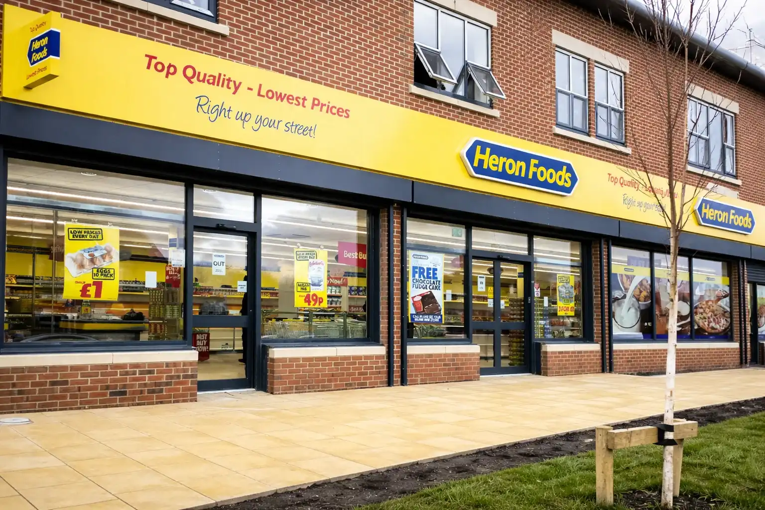 heron foods store closure