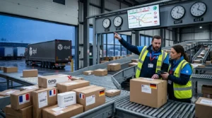 international DPD Parcels Around new yaer