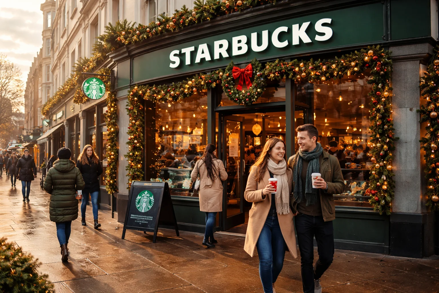 is starbucks open on new year's day