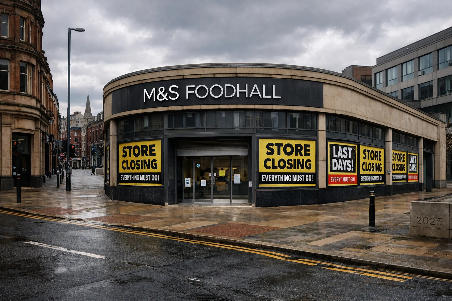 m&s leeds store closure