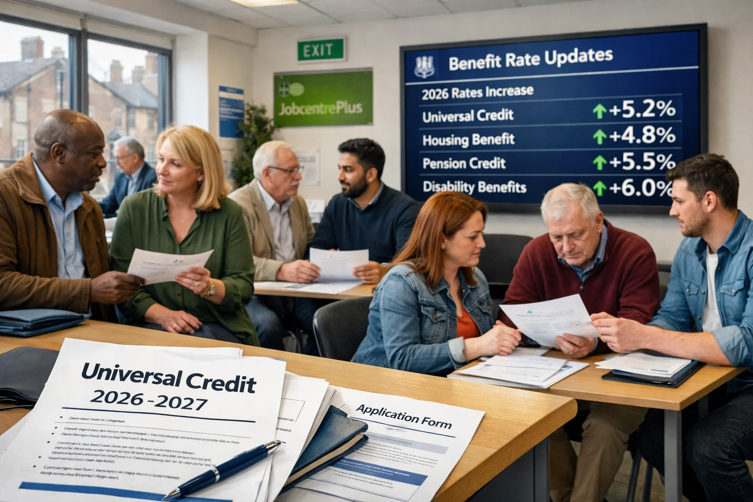 universal credit benefit rates 2026 to 2027