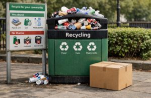 Is Leaving a Cardboard Box Next to a Recycling Bin Considered Fly Tipping