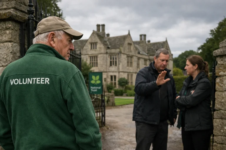 National Trust Bans Volunteer