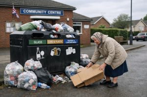 Who is Carole Wright and What Happened at the Recycling Bin