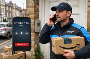 Why Would Amazon Delivery Drivers Use 02033222305 to Contact You