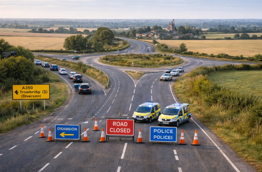 a350 road closure