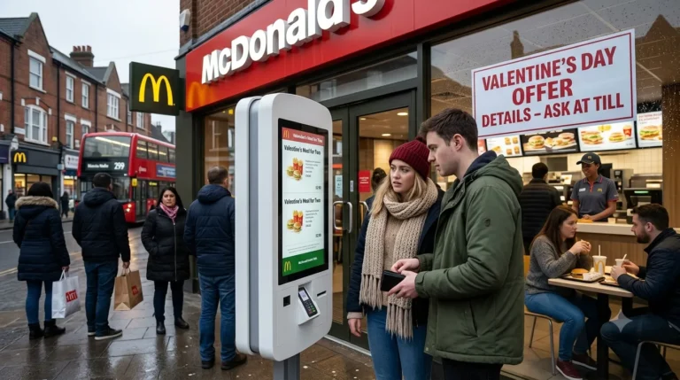 Couples Eat Free at McDonald&rsquo;s on Valentine&rsquo;s Day