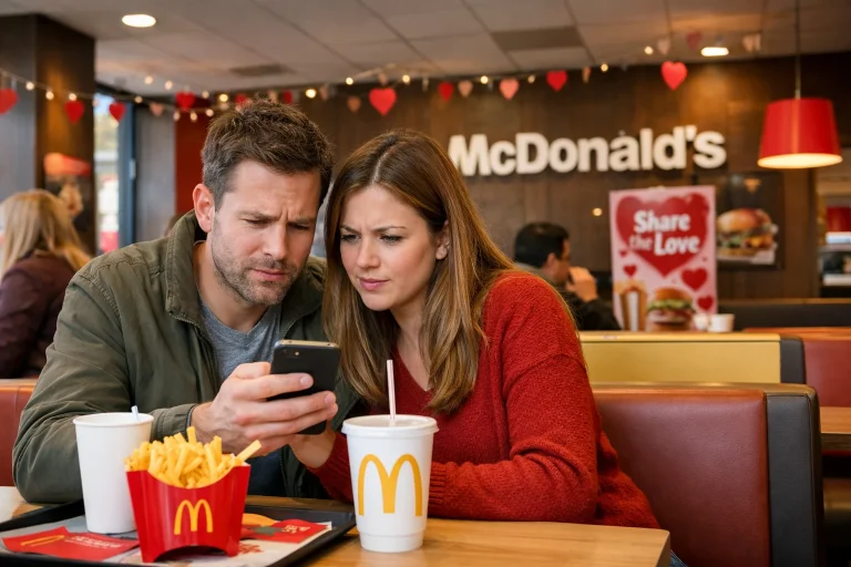 Do Couples Eat Free at McDonald's on Valentine's Day?