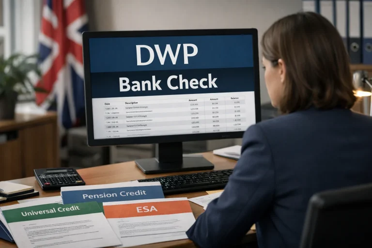 DWP Will Check Bank Details of People on Universal Credit, Pension Credit and ESA
