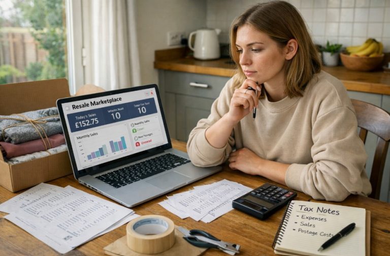 how much can you earn on vinted before paying tax