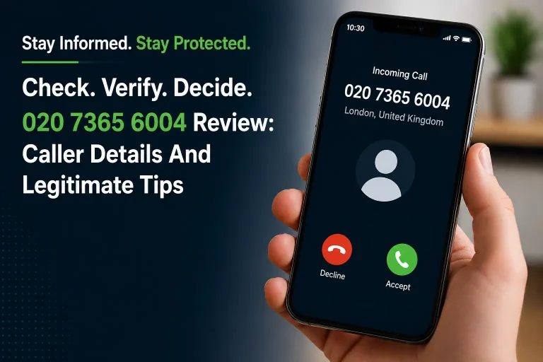 020 7365 6004 Review: Caller Details And Legitimate Tips