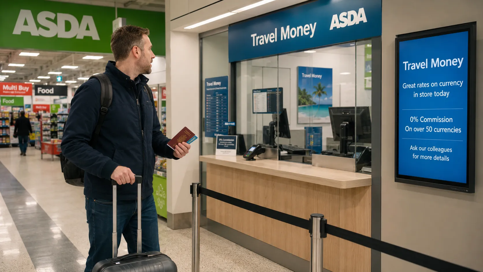 ASDA Currency Exchange Opening Times UK