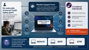 Can Someone Get Towards a Laptop on Universal Credit
