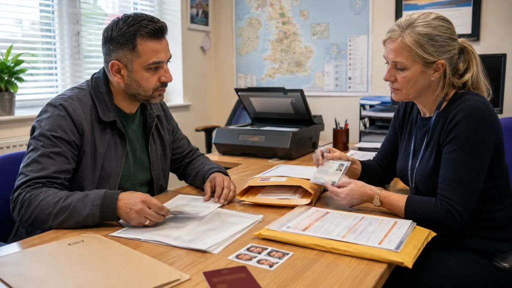 Postal Order for a Foreign-Licence Exchange