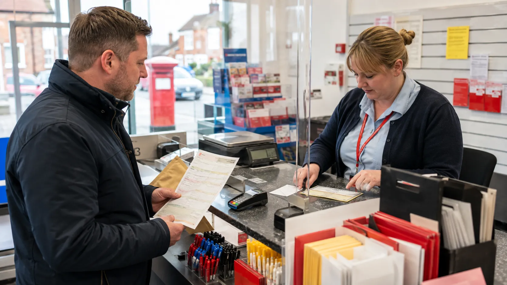 Postal Order to DVLA
