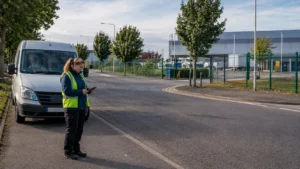 Princess Royal Parcel Hub on Blackmore Drive or Blackmore Road