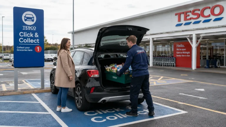Tesco Click and Collect Work